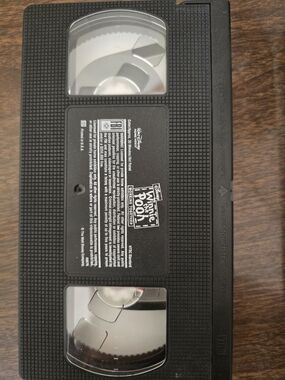 Vintage 1990s Disney Winnie the Pooh-Working Together Black VHS Tape